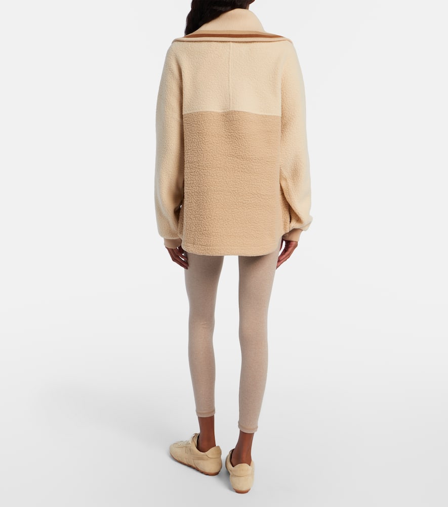 Carmine fleece jacket