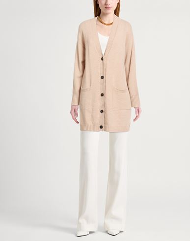 Woman Cardigan Beige Size XS Cashmere, Wool