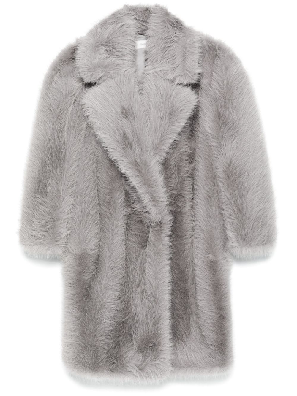 Faux-fur coat - Grey
