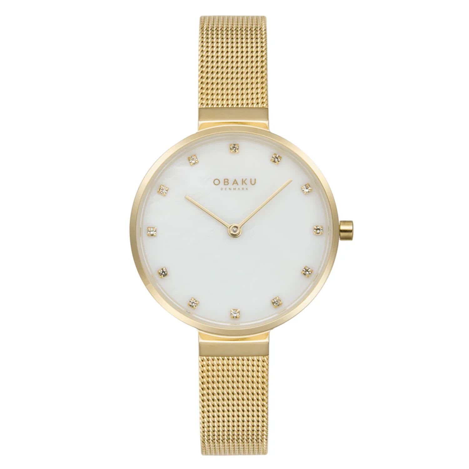 Women's Analog White Dial Watch