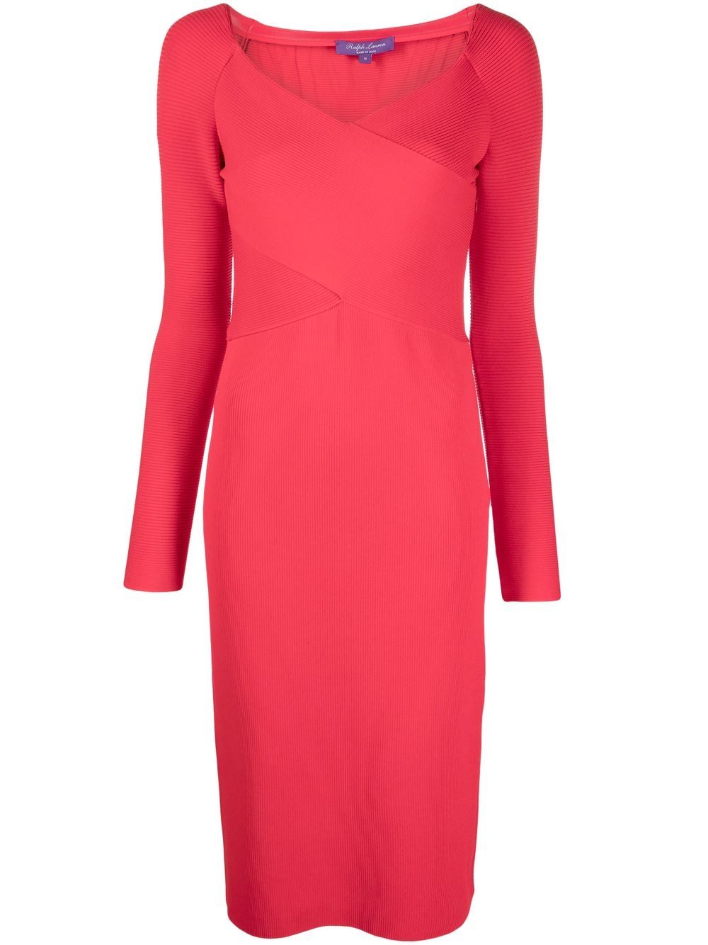 Mid-length cocktail dress - Red