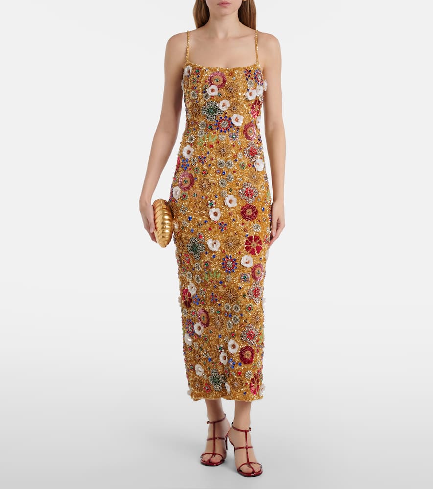 Francesca embellished cocktail dress