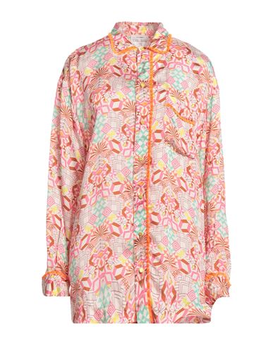 Forte_forte Woman Shirt Fuchsia Size 3 Viscose, Cupro