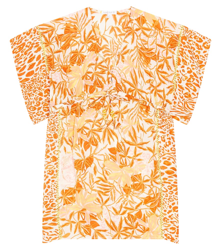 Poupette St Barth Kids Nava floral cotton dress