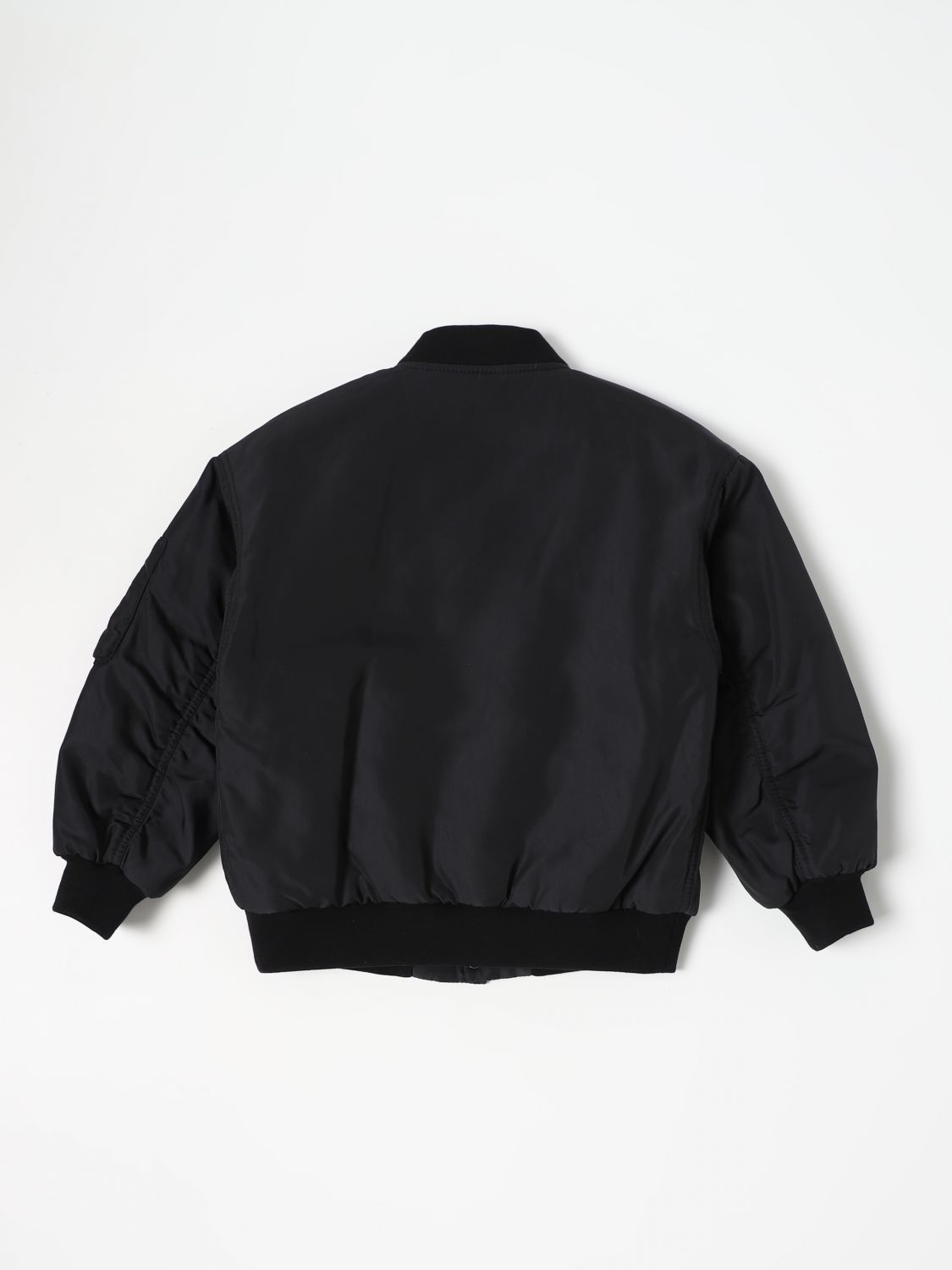 Nylon bomber jacket