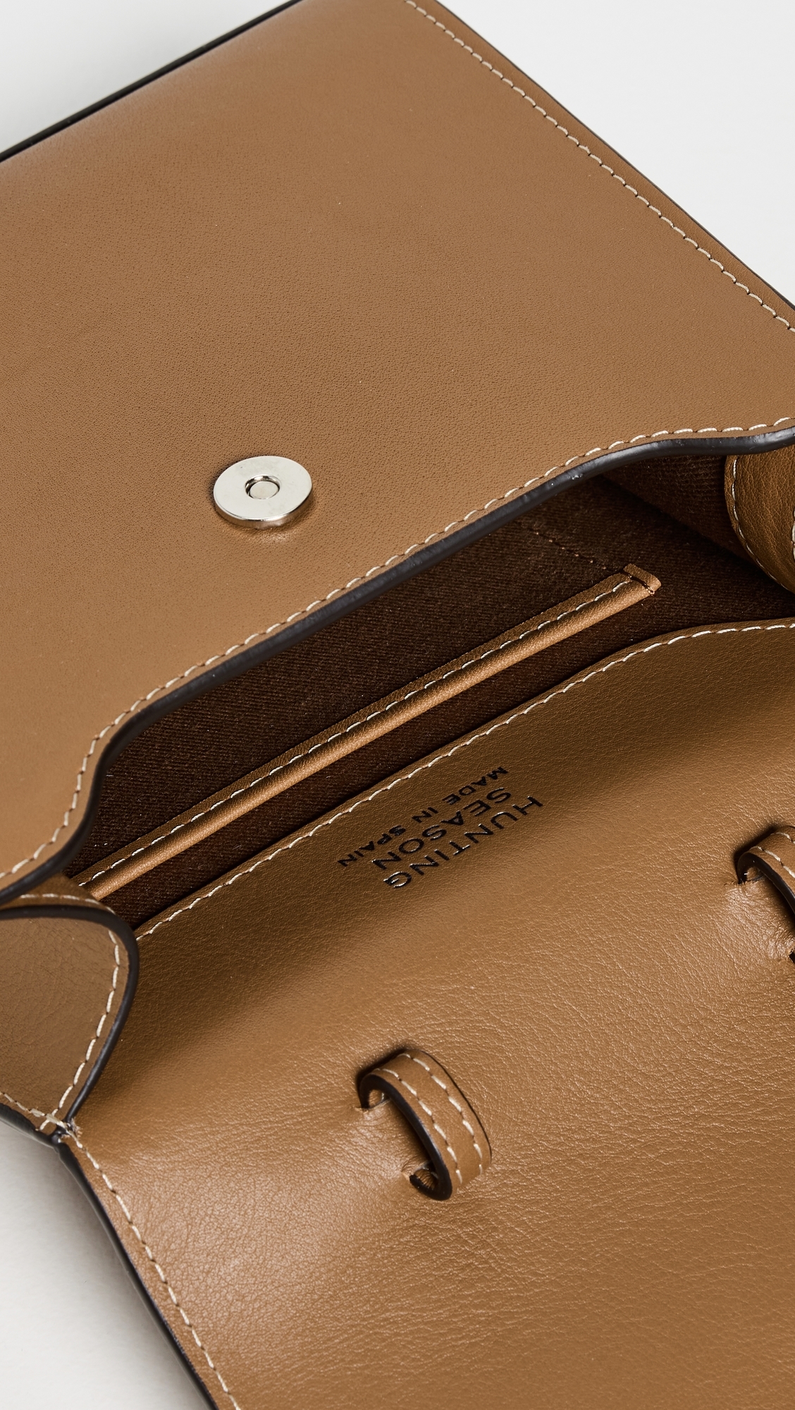 Hunting Season Small Top Handle In Napa Camel One Size