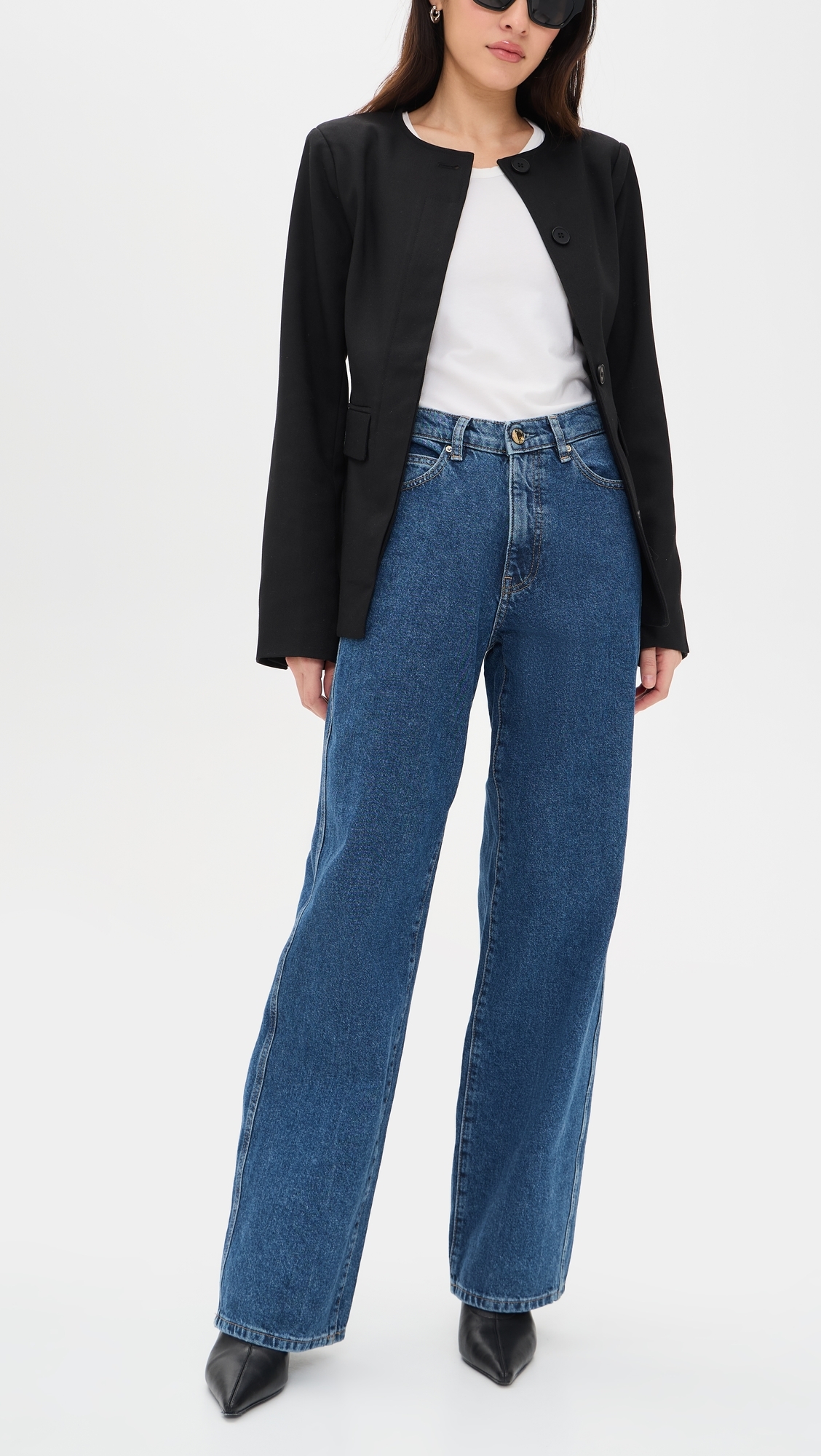 Kaylen Soft Curve High Rise Jeans 32 North Beach