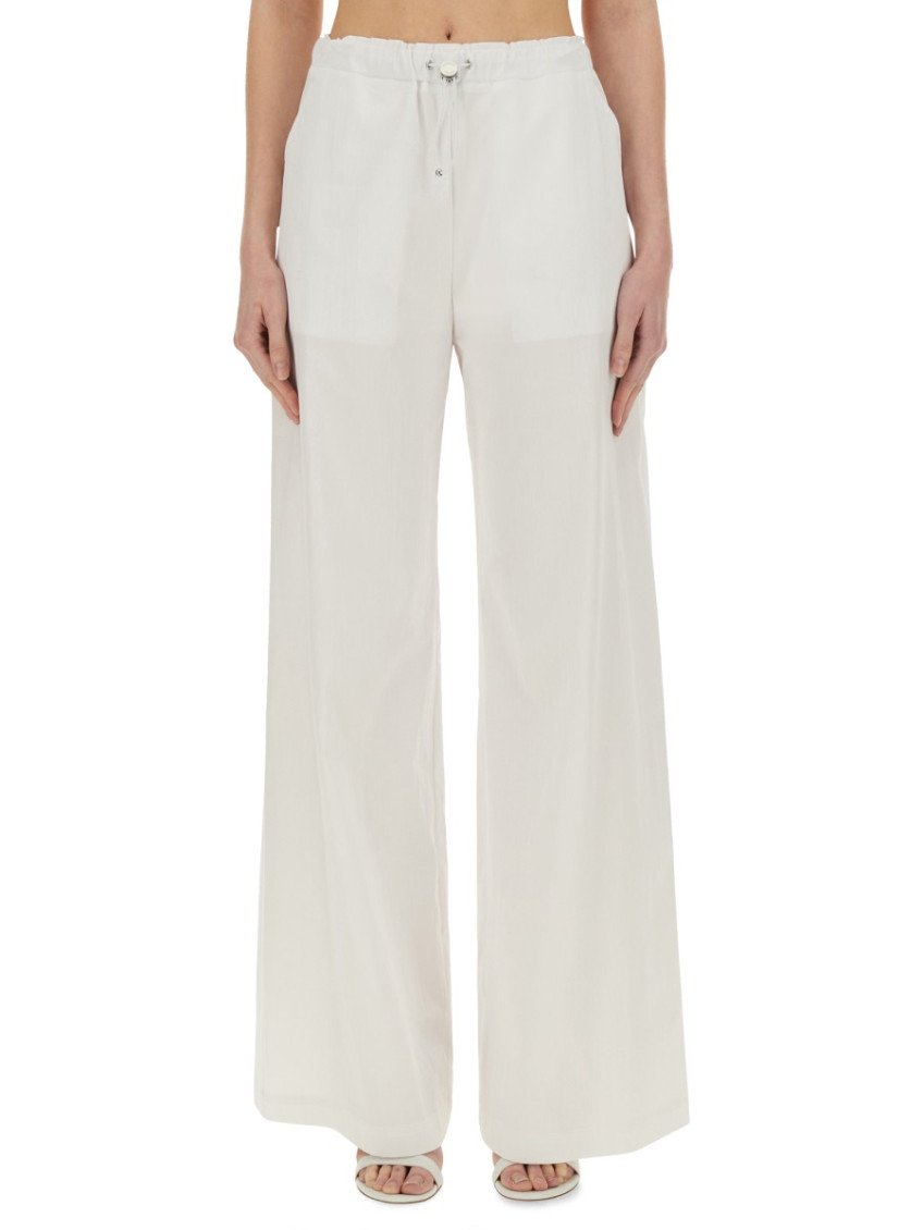 Moschino - wide leg trousers with elastic waistband