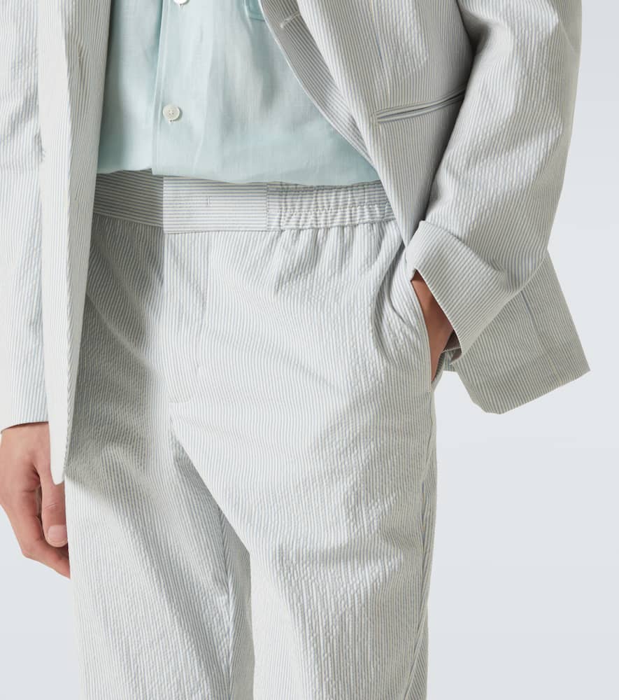 Cornell seersucker suit pants