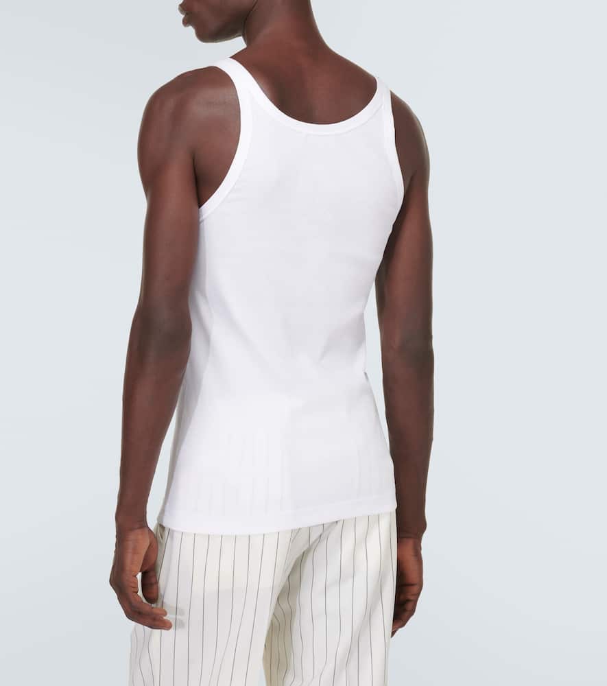 Cotton jersey tank top
