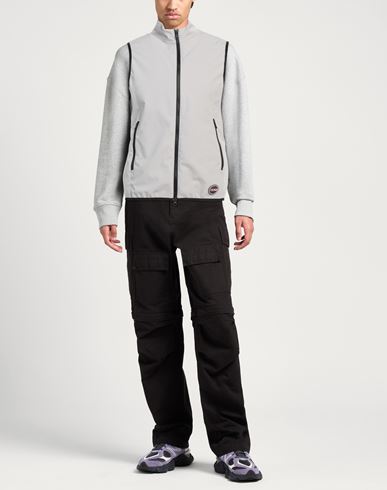 Colmar Man Vest Light grey Size 38 Polyester, Elastane