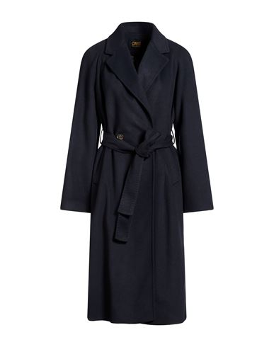 Woman Coat Midnight blue Size 10 Wool, Polyester, Acrylic