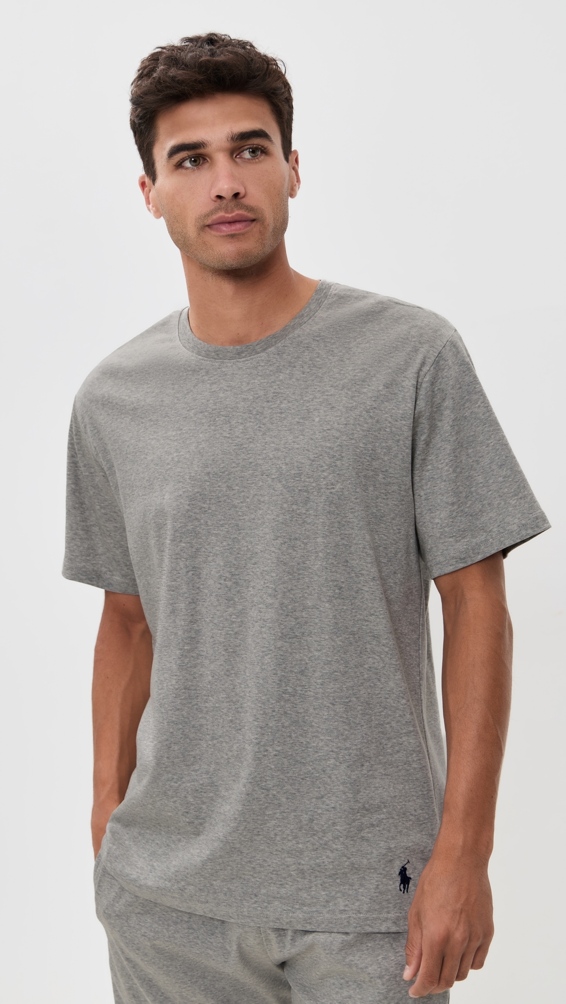 Mercerized Cotton Sleep Shirt Andover Heather