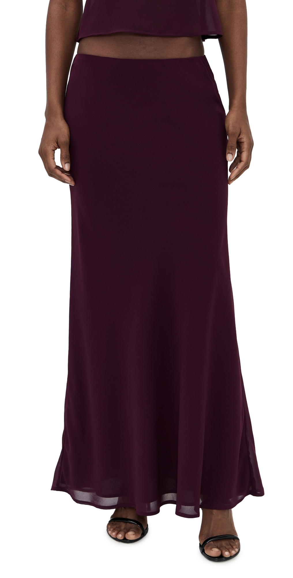 O. p.t Cleo Skirt Rum Raisin