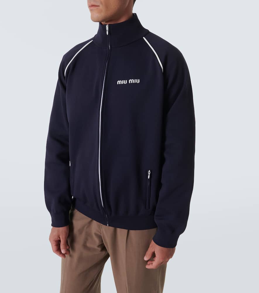 Logo track jacket