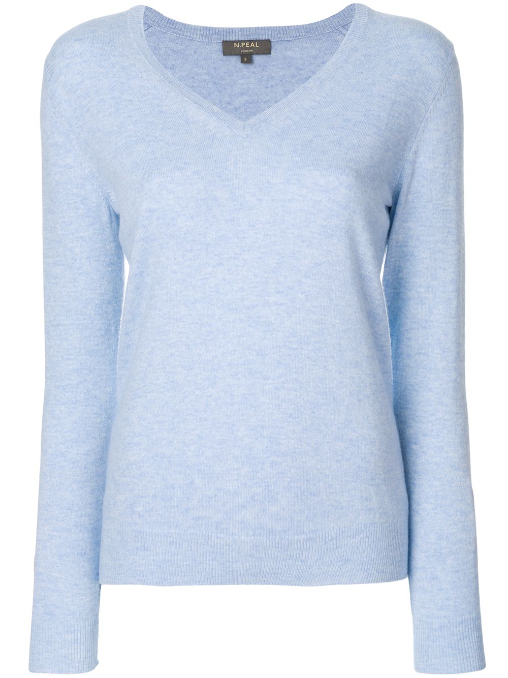 Cashmere V-neck jumper - Black