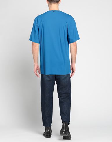 Man T-shirt Blue