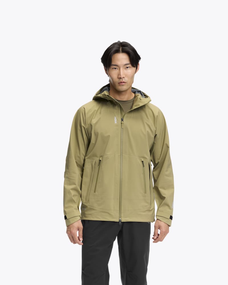 HOKA Men's Transport Jacket GTX in Wild Mushroom