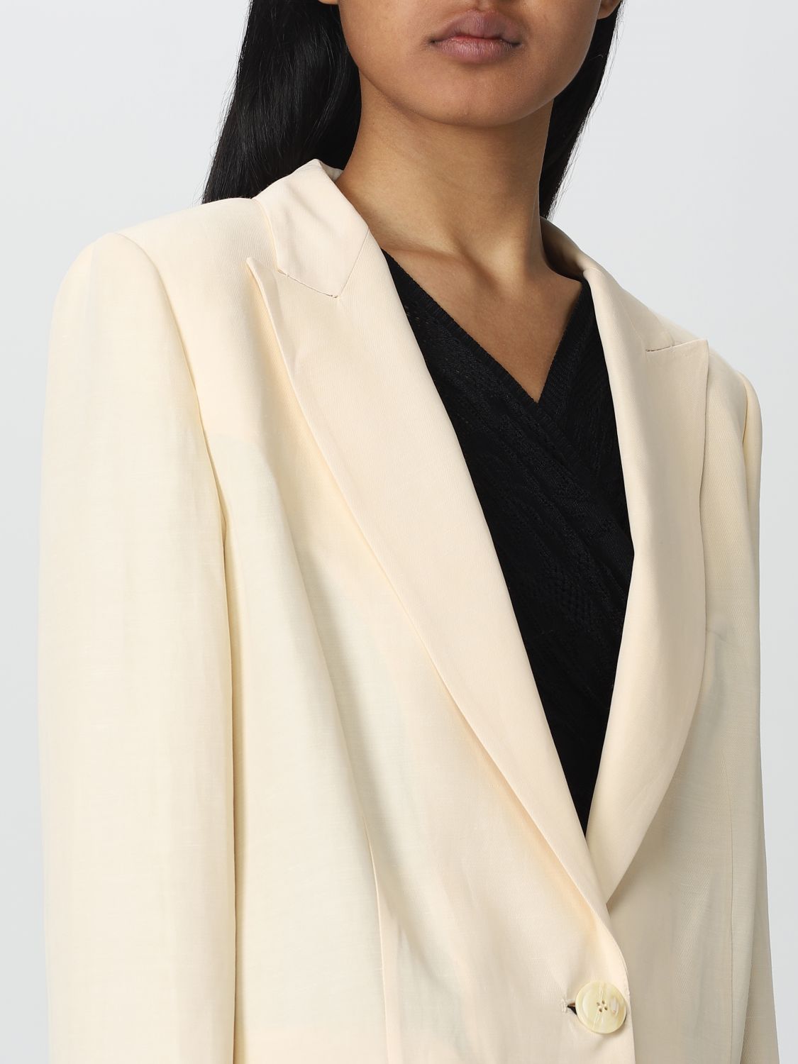 Jacket Woman color Ivory