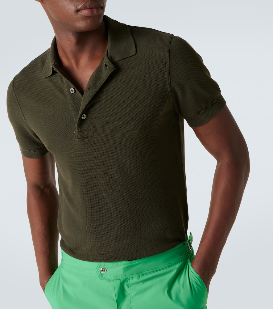 Piqué polo shirt