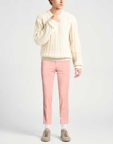 Man Pants Antique rose Size 30 Cotton, Silk, Elastane