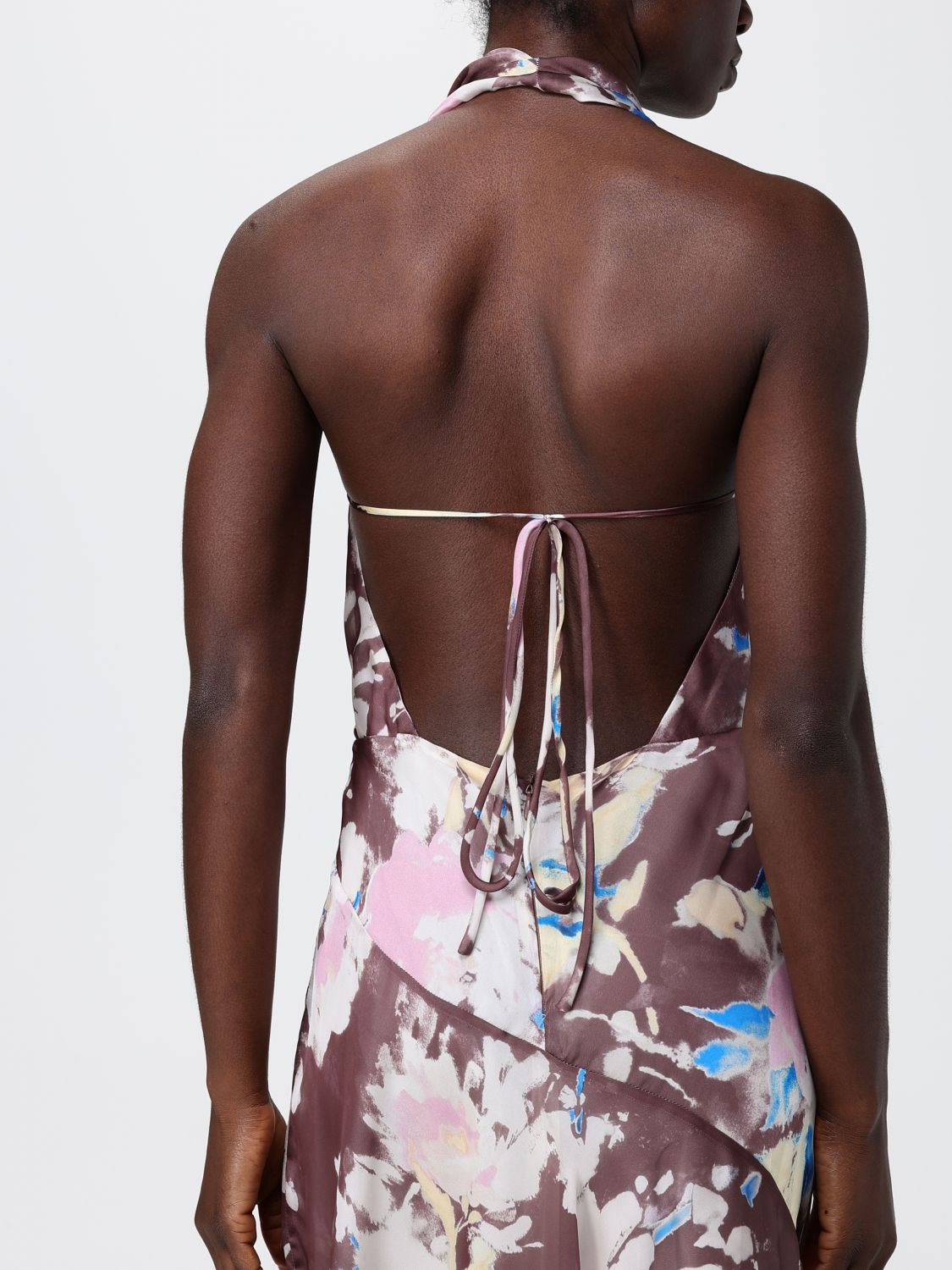 Dress Woman color Ebony