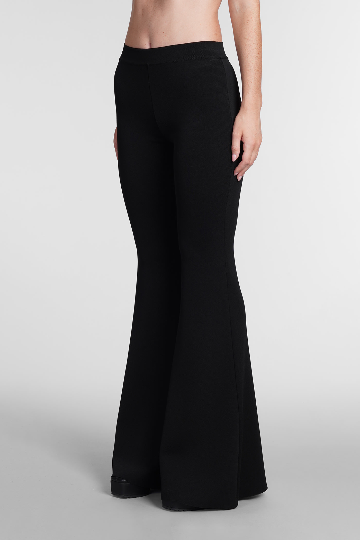 Pants In Black Viscose