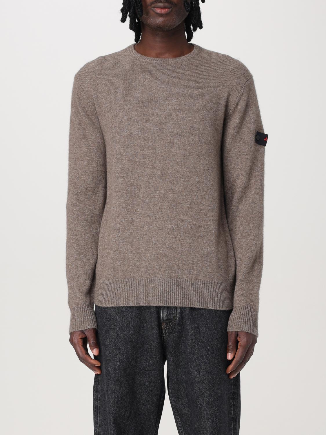 Detachable-logo sweater - Grey