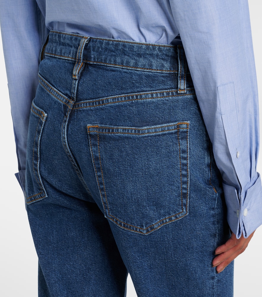 The Ruler high-rise straight jeans