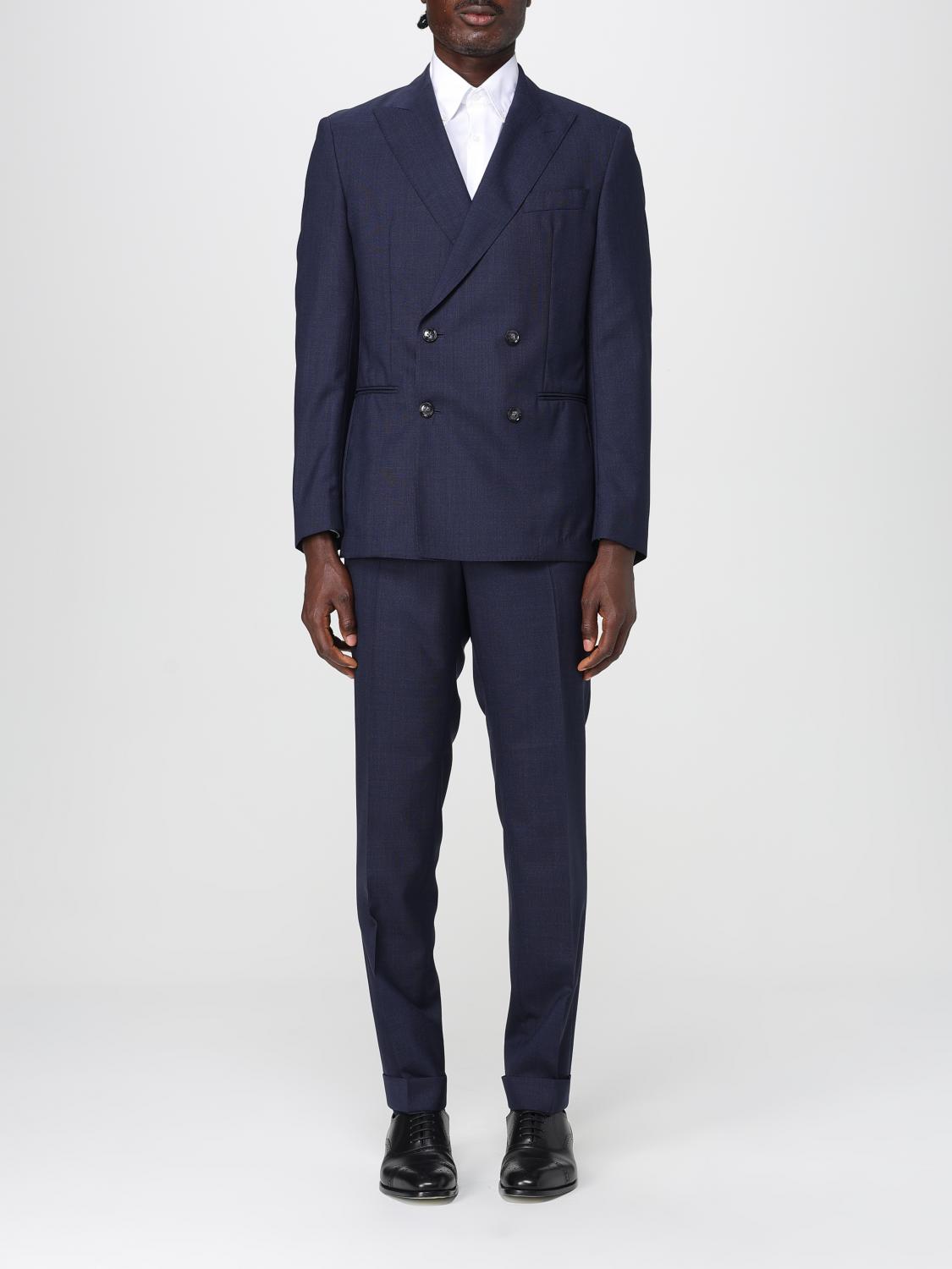Suit BOSS Men color Blue