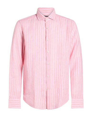 Man Shirt Pink Size 15 ½ Linen