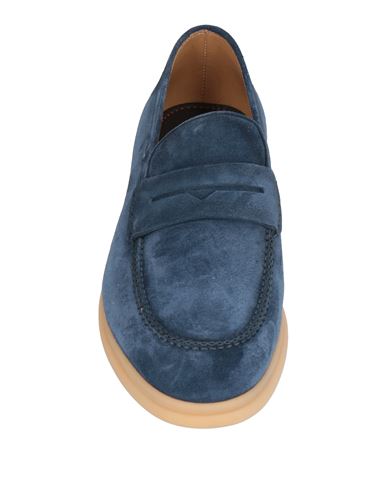 Corvari Man Loafers Blue Size 10 Leather