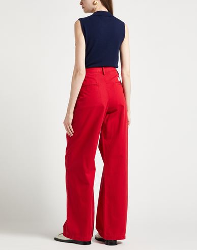 Woman Pants Red