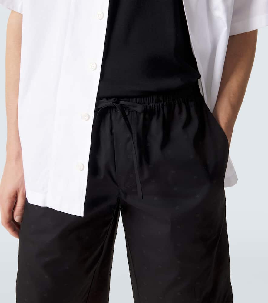 DG cotton Bermuda shorts