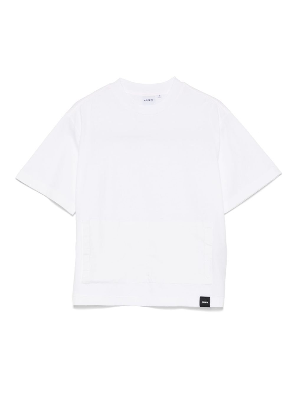 Aspesi Kids logo-tag T-shirt - White