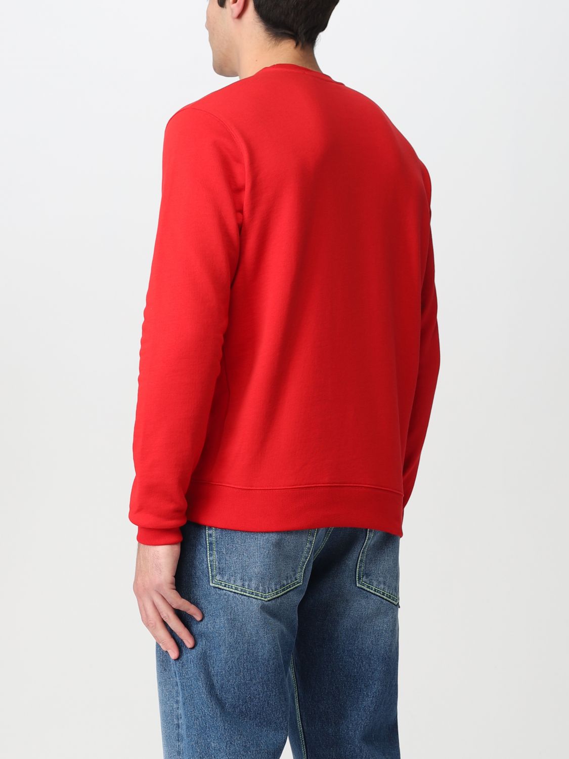 Sweatshirt Men color Red