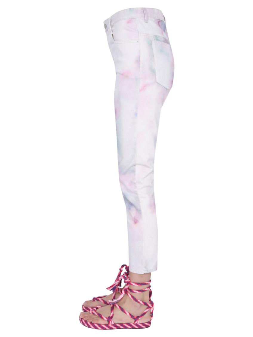 Tie-dye Effect Jeans