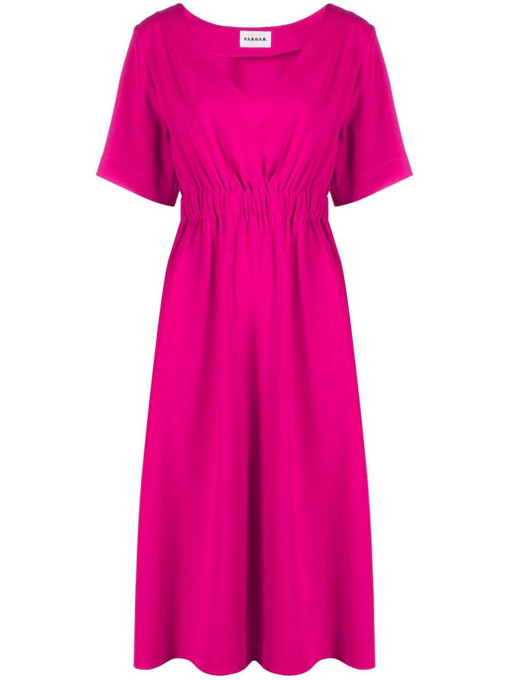 P.A.R.O.S.H. Panty midi dress - Pink