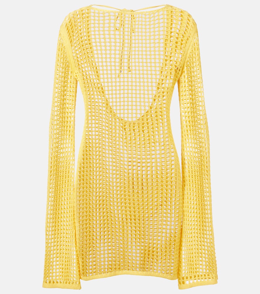 Serena crochet minidress