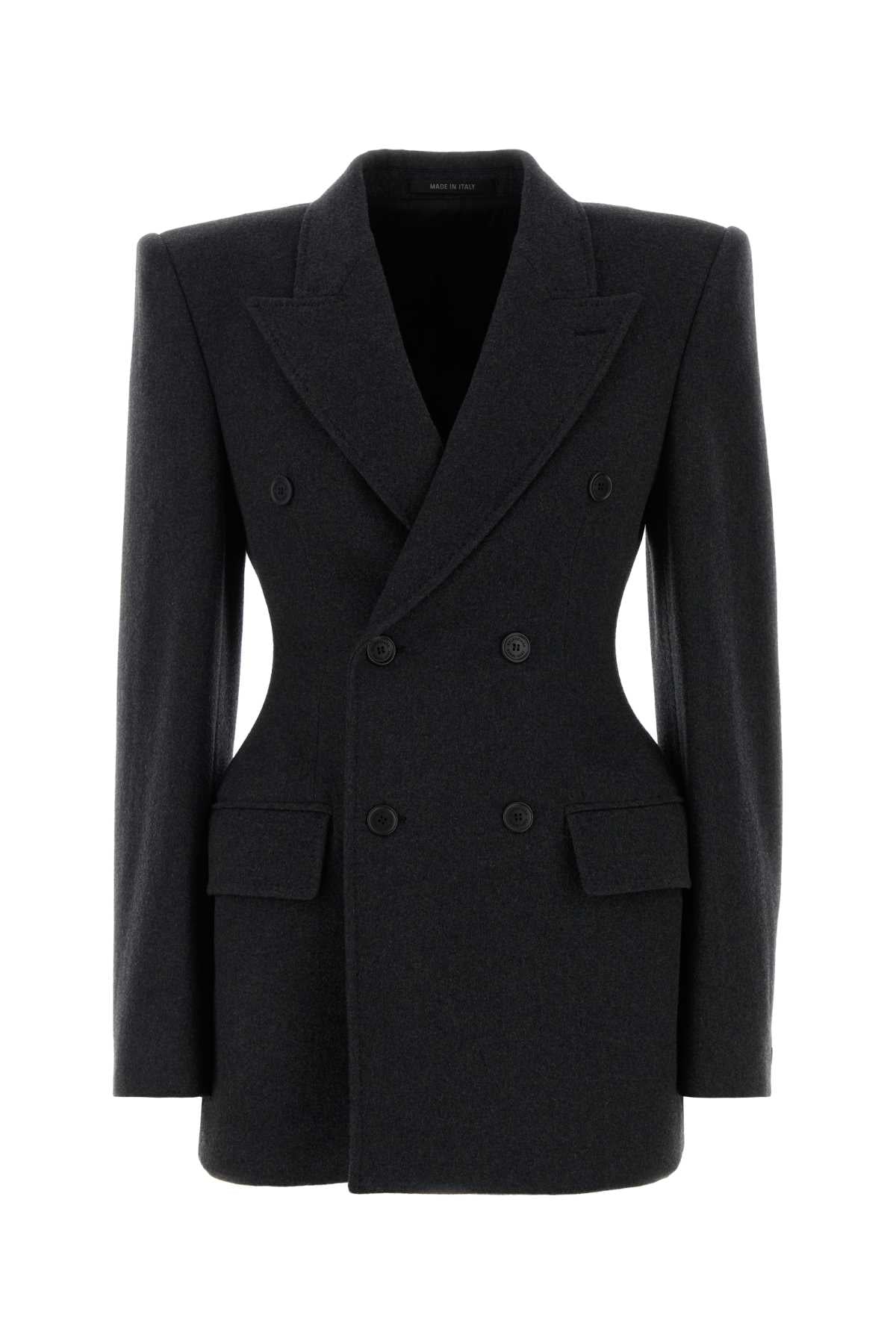 Hourglass Blazer — Gray