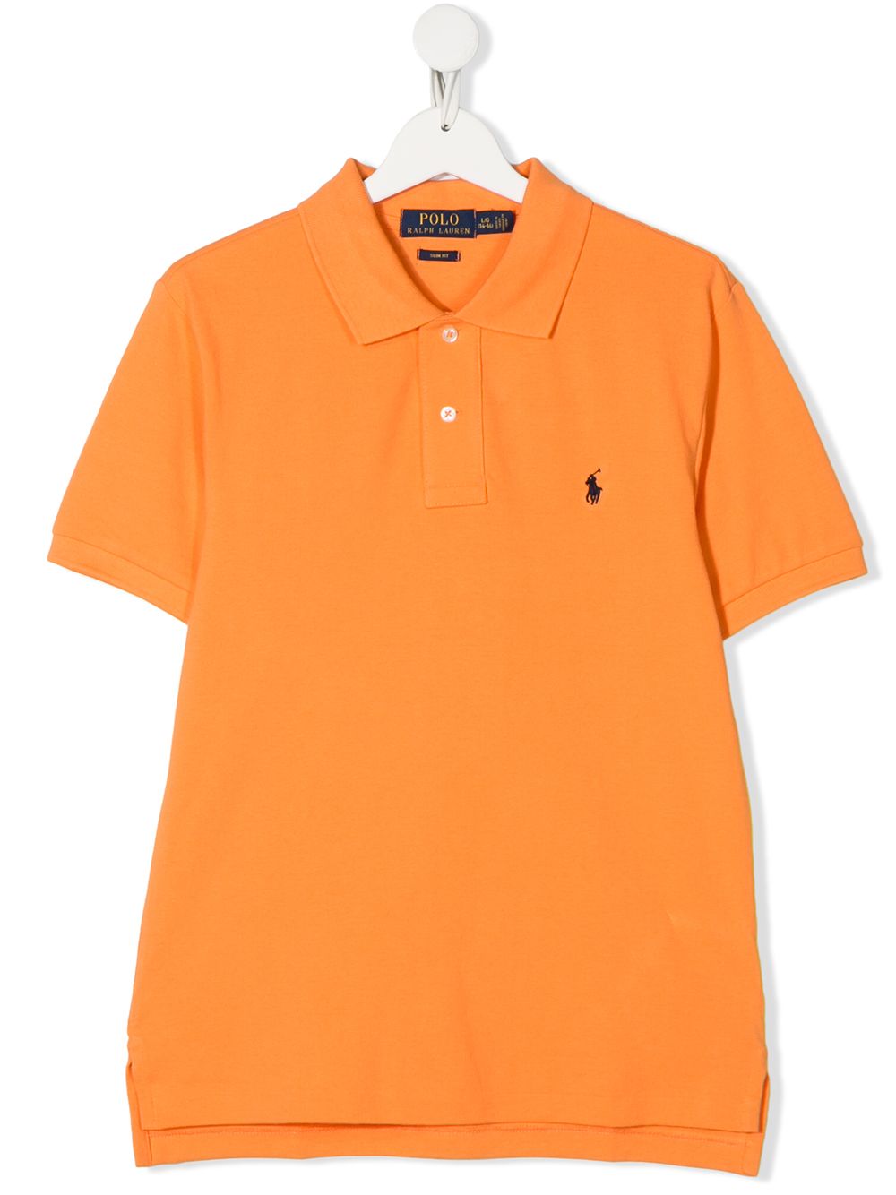 Pony logo polo shirt - Orange