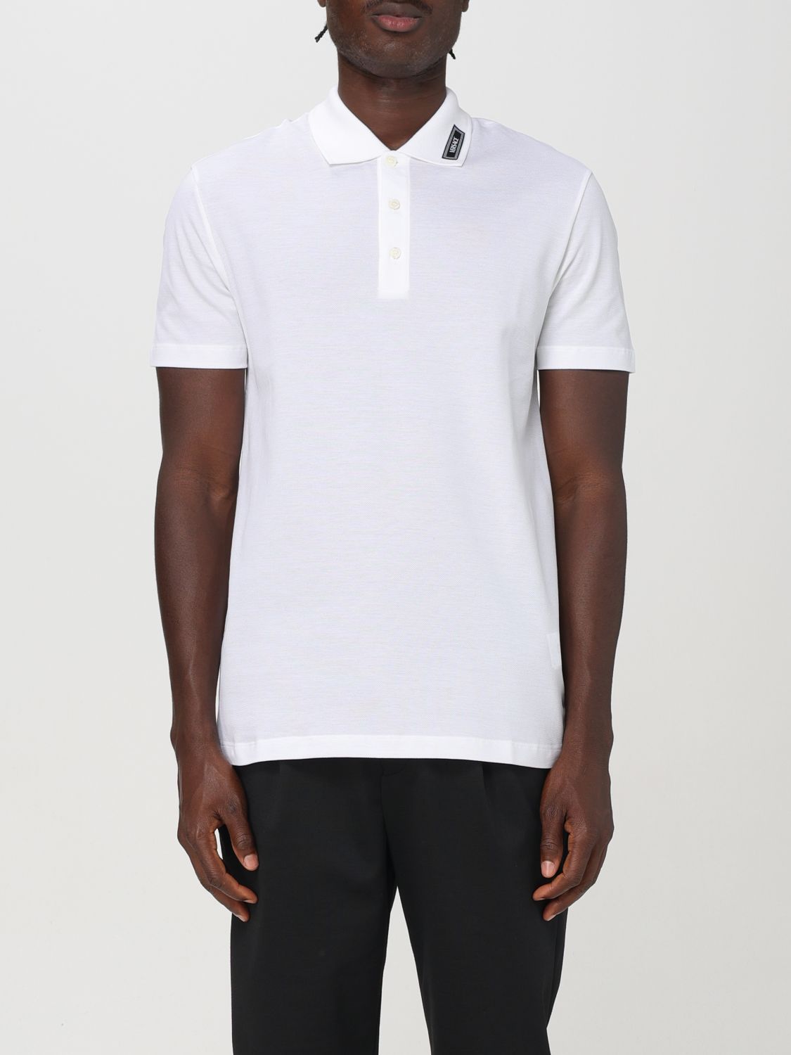 Polo Shirt Men color White