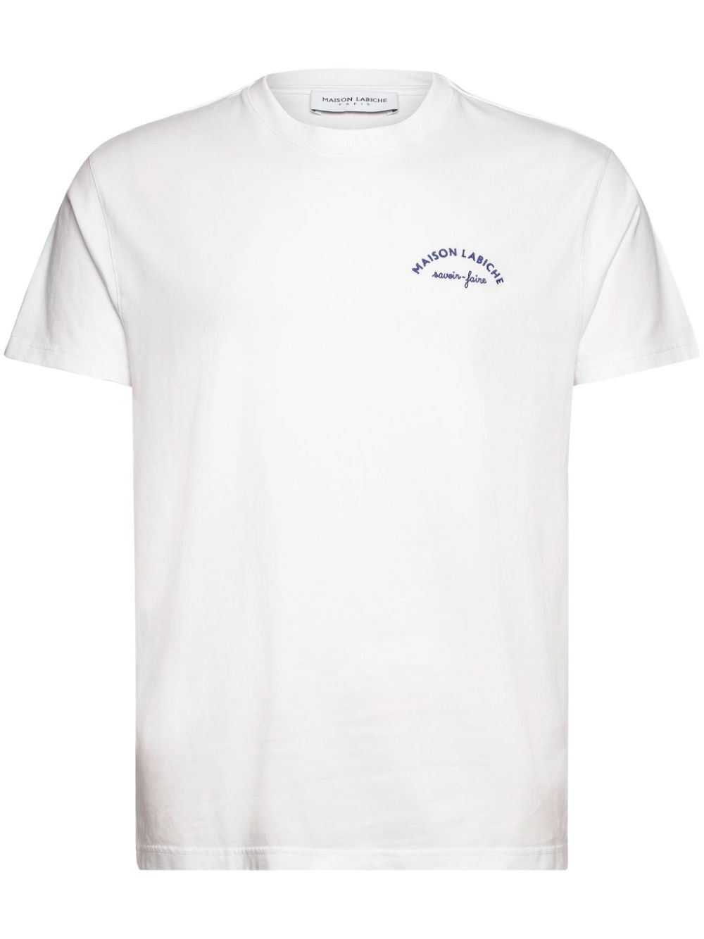 Embroidered logo t-shirt - White
