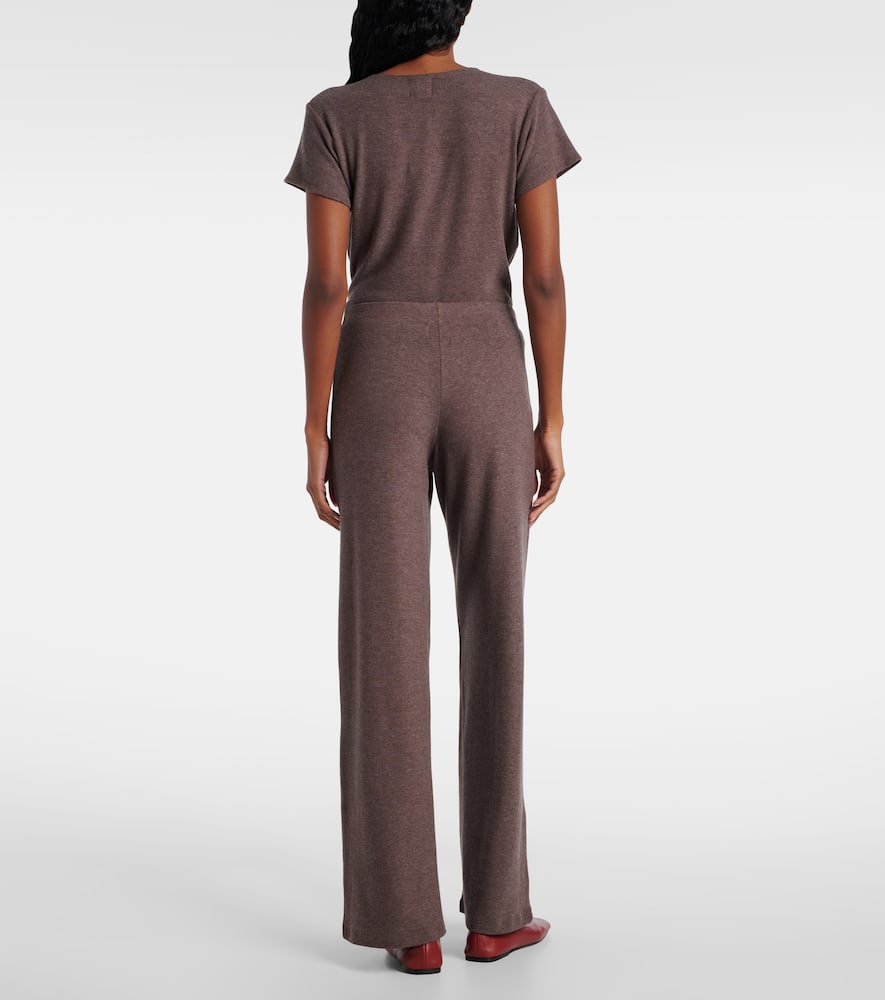 Lauren mid-rise wide-leg pants