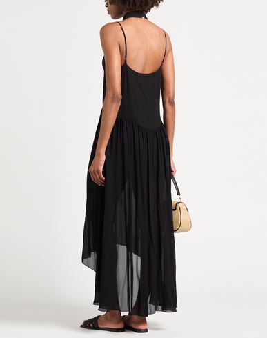 Woman Maxi dress Black Size M Viscose