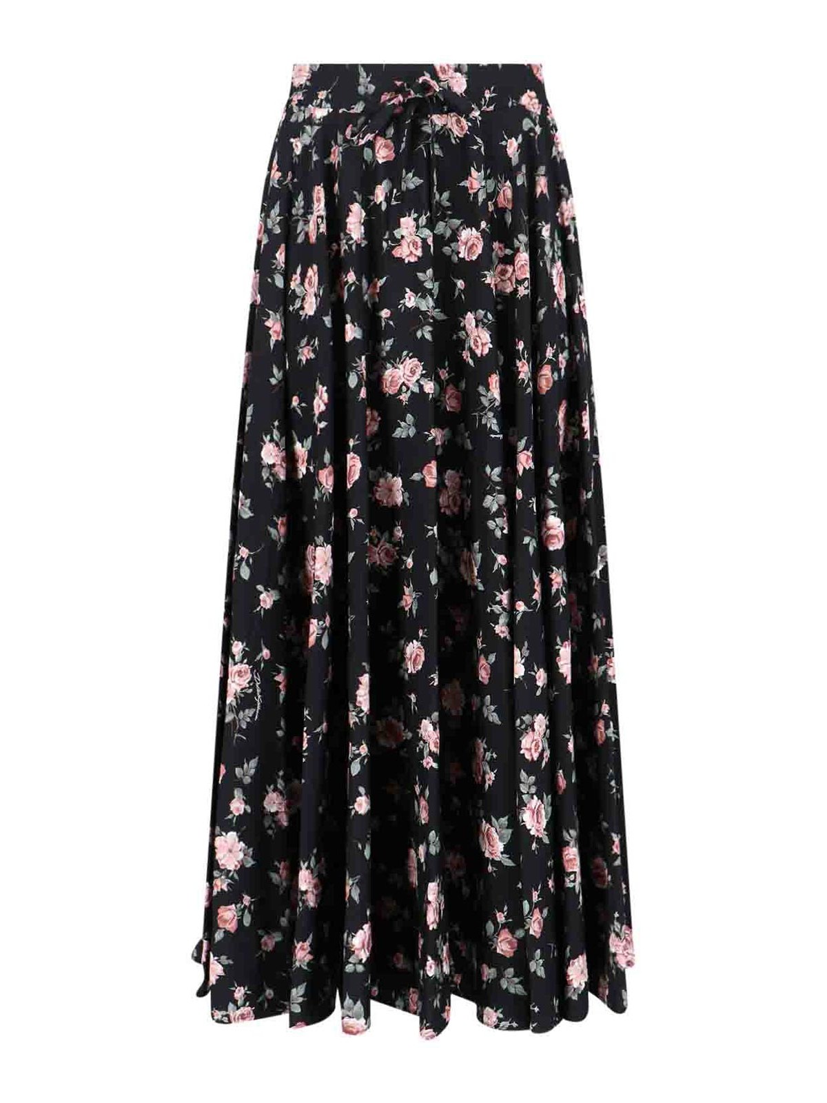 Black Silk Skirt