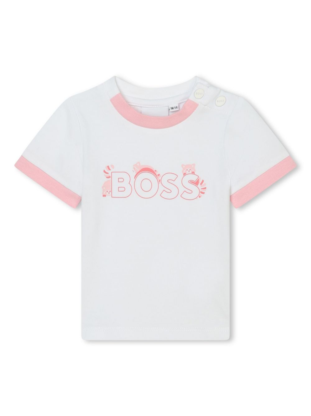 Logo-print short-sleeve T-shirt - White