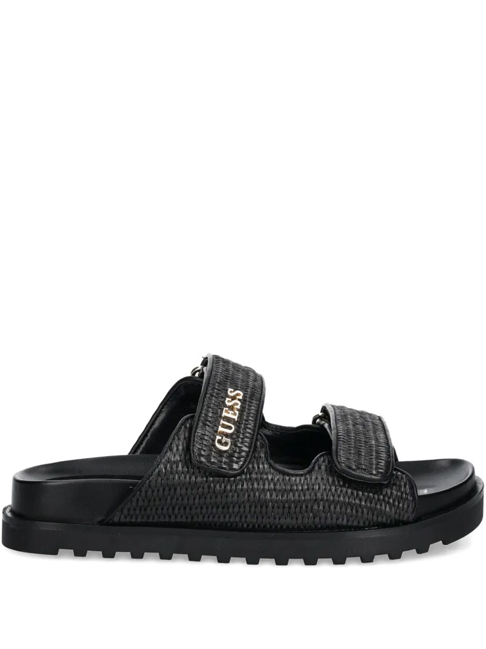 Fadeliza woven-strap flat sandals - Black