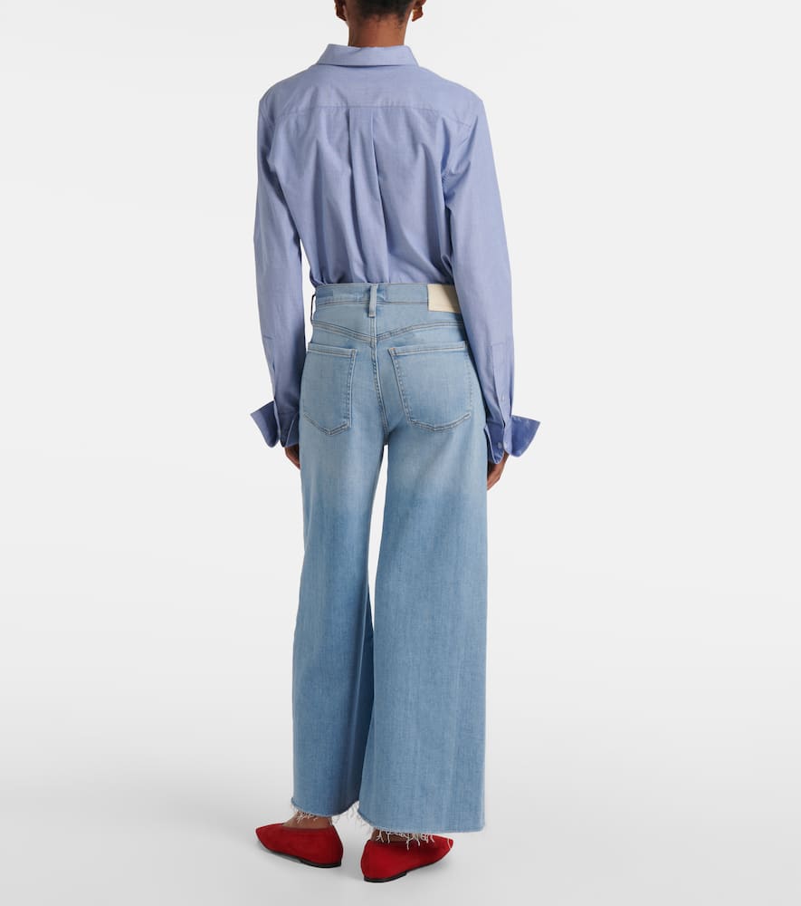 Lyra cropped wide-leg jeans