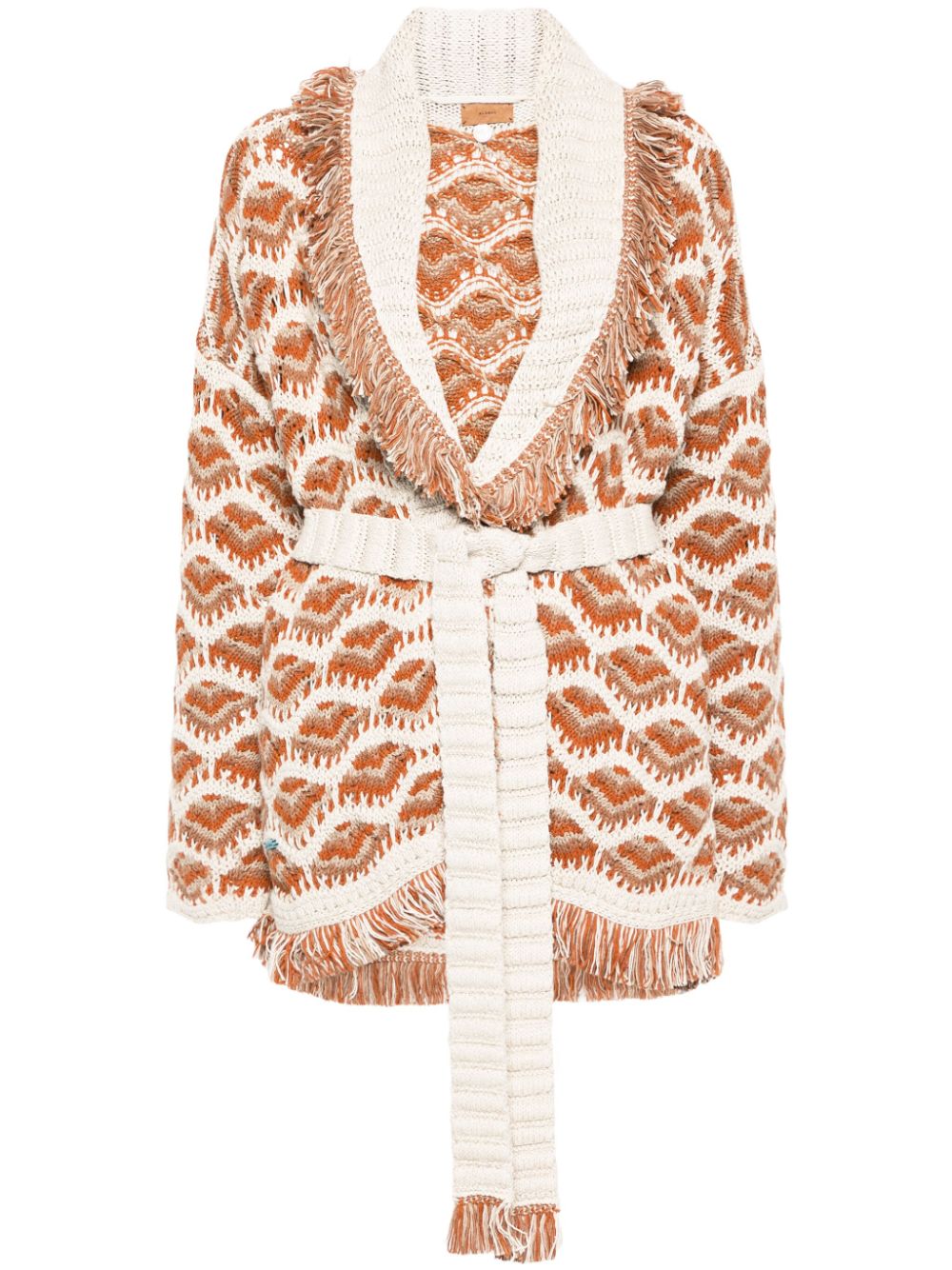 Linen-blend Haua Mahal Cardigan